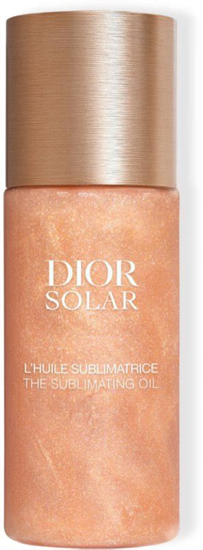 olio sovrano dior|DIOR Dior Solar The Sublimating Oil Olio leggero per .